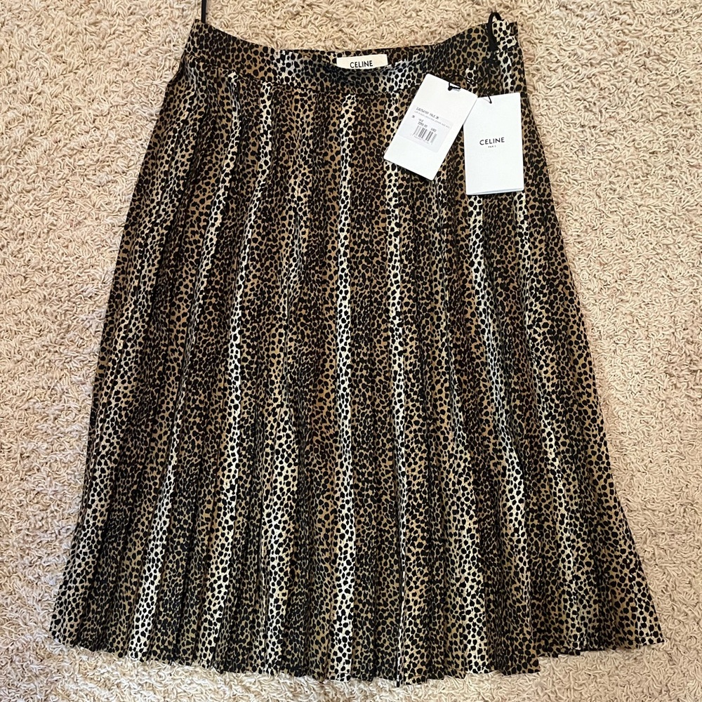 Brand new Celine wool skirt